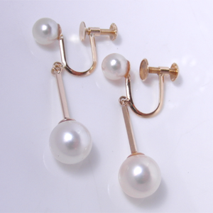 【実例111】片方なくなった真珠のイヤリングと同様のものを制作